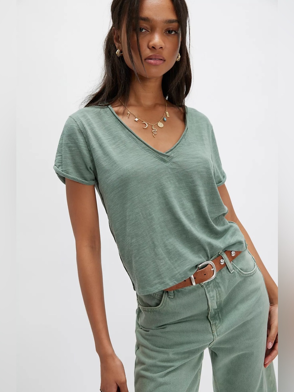 NWT! Free People We The Free Take 2 Tee Sz Medium